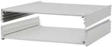 Boîtiers Boîtier avec surface pour clavier membrane (1,5 mm)