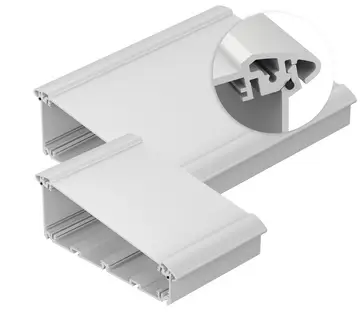 Enclosure, IP65 Enclosure profiles, horizontally-divided