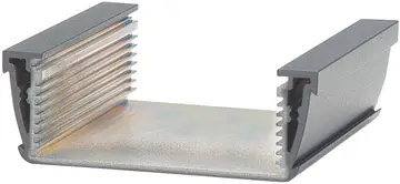 Enclosure profiles, open on one side Enclosure profiles, open on one side