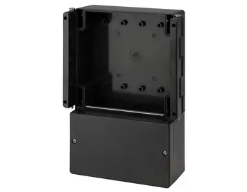 Rear lid Rear lid with large terminal compartment and hinges on both sides, IP 65