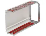 Card guides for cover plates IZK/M-ADL-KF, plastic, UL 94 V0, red