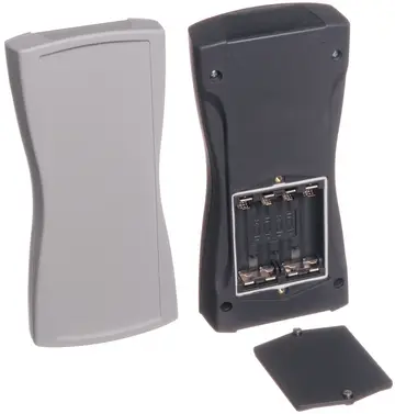 With membrane keypad area and battery compartment BS 804 F with compartment for 4 mignon (AA) batteries, IP 65²