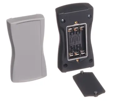 With membrane keypad area and battery compartment BS 404 F with compartment for 3 micro (AAA) batteries, IP 65²