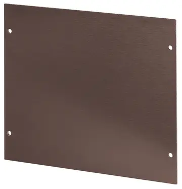 Front panels, mounting panels, partitions Mounting panels, laminated paper