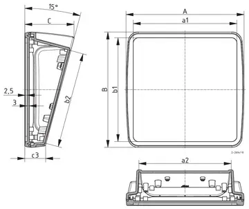 BoPad BOP Quadratisch 2804710