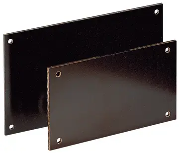 Accessories Mounting panel, laminated paper