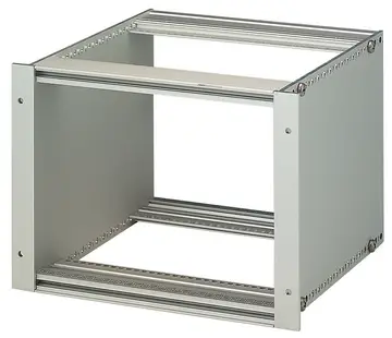 Moduledrager  19"- moduledrager volgens DIN EN 60297-3-101, aluminium