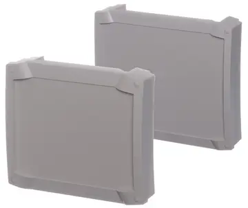 Boîtier avec couvercle pour membrane Boîtier plat, avec couvercle pour membrane, IP 65