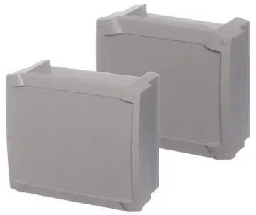 Boîtier avec couvercle pour membrane Boîtier haut, avec couvercle pour membrane, IP 65