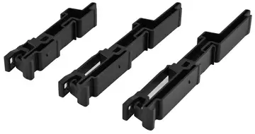 Accessories DIN rail foot elements, polyamide