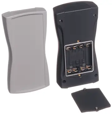 With membrane keypad area and battery compartment BS 704 F with compartment for 4 mignon (AA) batteries, IP 65²