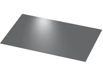 Cover plates Plain cover plates, 1 mm, graphite grey aluminium, powder-coated