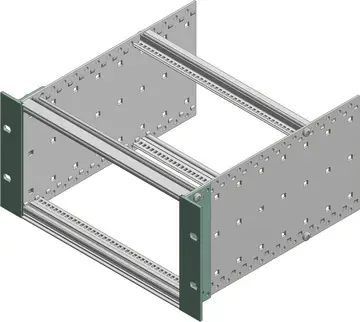 Profiles / profile sets Flanges, front natural-coloured anodised, rear passivated, for BSW/M