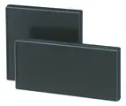 Front lid with continuous membrane keypad, snaps firmly on