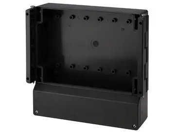 Rear lid Rear lid with terminal compartment and hinges on both sides, IP 65