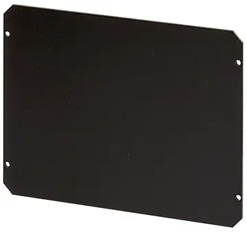 Front and mounting panels Mounting panel for rear lid RD.. (K,BK) and basic elements, laminated paper