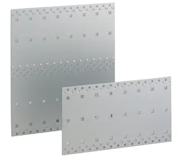 Side panels Side panels Standard and Compact PCI, passivated aluminium without flange