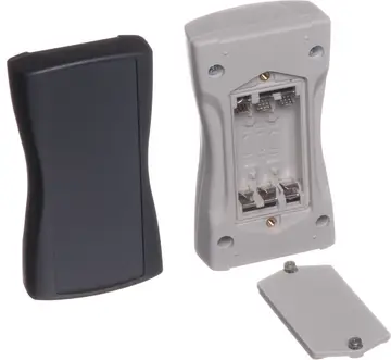 With membrane keypad area and battery compartment BS 403 F with compartment for 3 micro (AAA) batteries, IP 40 (IP 65¹)