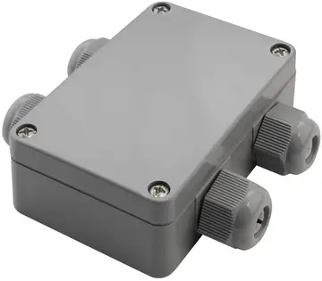 Enclosures with cable glands Enclosure with 4 moulded-on Pg 11