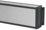 Wall fitting, graphite grey aluminium, powder-coated