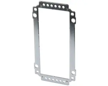 Frame-type plug-in units Rear panel open, galvanised sheet steel, for IZK/M frame-type plug-in units