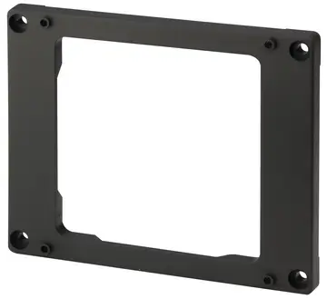 Accessoires Wandframe voor achterwanddeksel hoog en achterwanddeksel met klemmenruimte