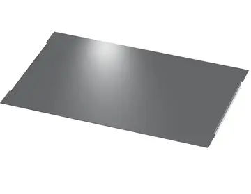 Cover plates Plain EMC cover plates, aluminium, visible area graphite grey, powder-coated