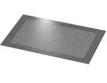 Cover plates with ventilation, 1 mm, graphite grey aluminium, powder-coated