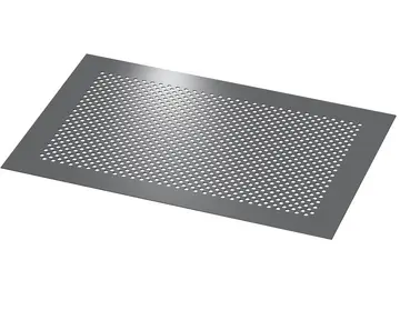 Cover plates Cover plates with ventilation, 1 mm, graphite grey aluminium, powder-coated