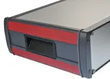 Handle shells, black plastic