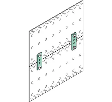 Zijwanden Verbindingselementen, Zn-drukgietwerk, voor zijwanden Interzoll Modul